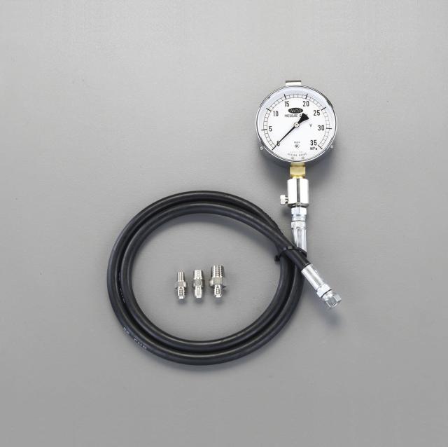 エスコ ESCO 50MPa/100mm 高圧用油圧計 EA514BG-50 WO店