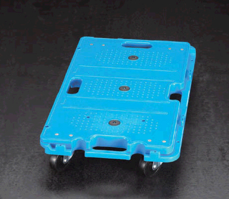 エスコ ESCO 390x680mm/120kg ドーリー(プラスチック製) EA520AB-5 WO店