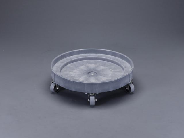 エスコ ESCO ドラム缶ドーリー(ポリプロピレン製) EA520W-4 WO店
