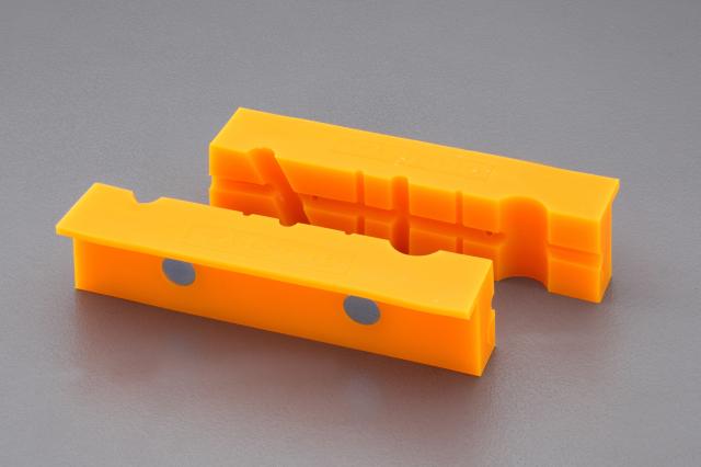 エスコ ESCO 140mm バイス用口金 (プラスチック製) EA525XS-1 WO店