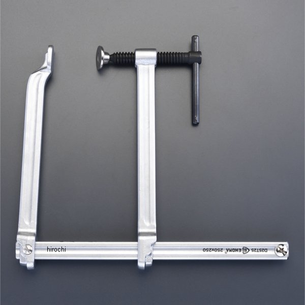 エスコ ESCO 0-300mm/360mm F型クランプ(ロングリーチ) EA526TX-12A WO店の通販は 17,688円