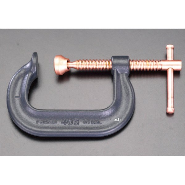 エスコ ESCO 0-107mm/ 82mm シャコ万力(銅メッキスクリュー) EA526WK-100 WO店