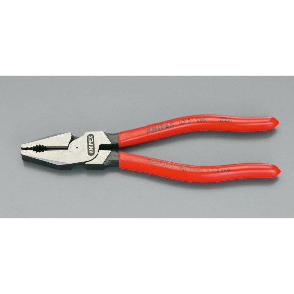 エスコ ESCO 200mm 電工ペンチ(偏芯型) EA534K-200 WO店