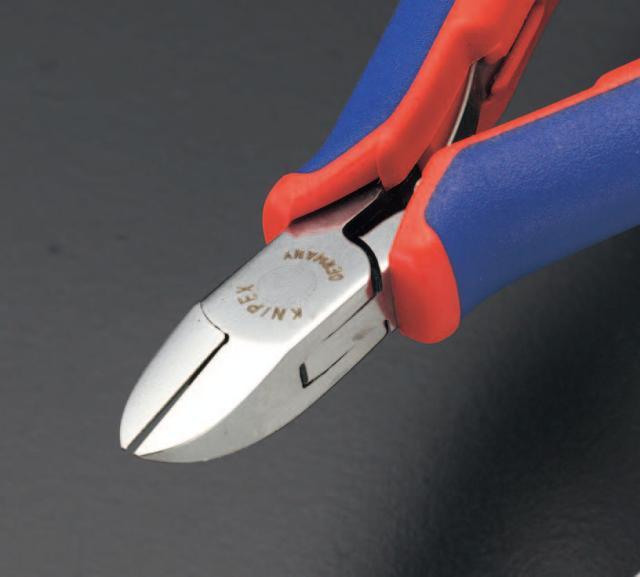 エスコ ESCO 115mm 精密用ニッパー(グリップ バネ付/斜刃) EA535KD-1 WO店の通販は 8,504円