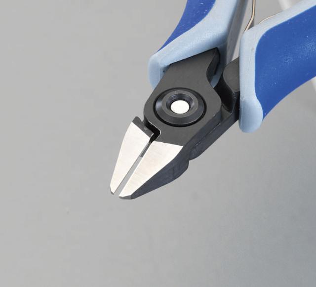 エスコ ESCO 125mm 精密用ニッパー(グリップ バネ付) EA535KG-6 WO店