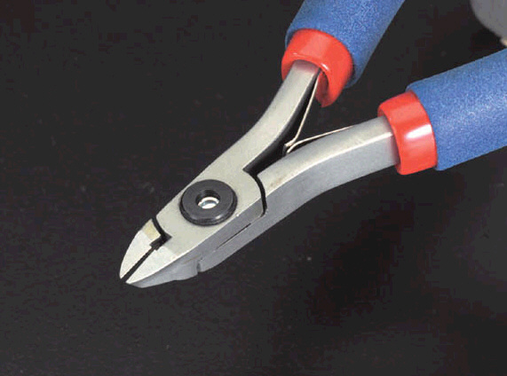 エスコ ESCO 140mm 精密用ニッパー(フラッシュ/ESD) EA535TJ-12 WO店