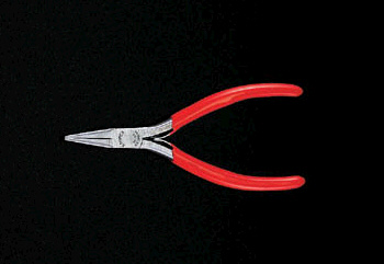 エスコ ESCO 115mm 精密用プライヤー(バネ付/半丸) EA537KR-1A WO店の通販は 7,474円