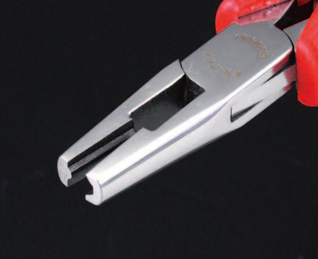 エスコ ESCO 130mm エレクトロニクス用プライヤー(グリップ付) EA537KT-1 WO店