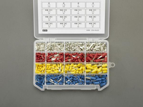 エスコ ESCO 板状形圧着端子セット EA538LG-43 WO店
