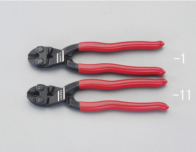 エスコ ESCO 200mm2 強力型ミニクリッパー ベンド EA545KR-11 WO店の通販は