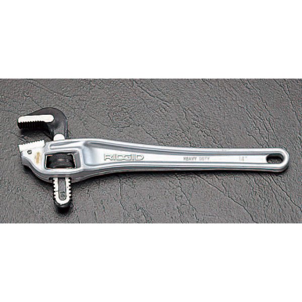 エスコ ESCO 50mm/350mm パイプレンチ オフセット型/アルミ合金 EA546B-350 WO店の通販は