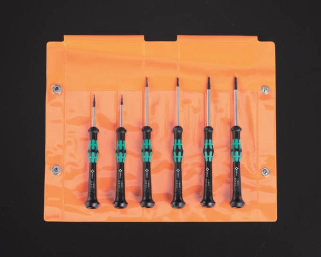 エスコ ESCO 6本組 Hexago ドライバー 精密用 EA550MF-100 WO店