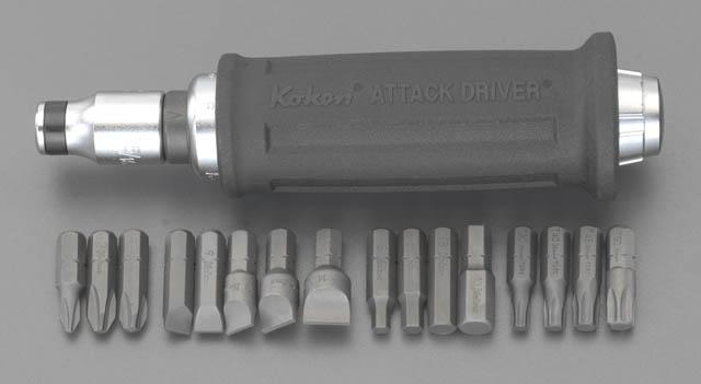 エスコ ESCO インパクトドライバーセット 5/16"Hex EA550XD-2 WO店