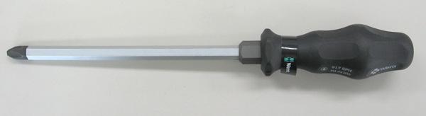 エスコ ESCO #4 x200mm + ドライバー 貫通柄 手元六角 EA560E-4 WO店
