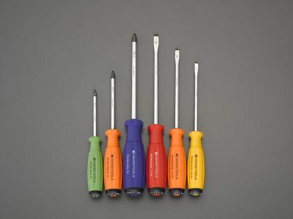 エスコ ESCO 6本組[+ -]ドライバー EA560PR-60 WO店の通販は