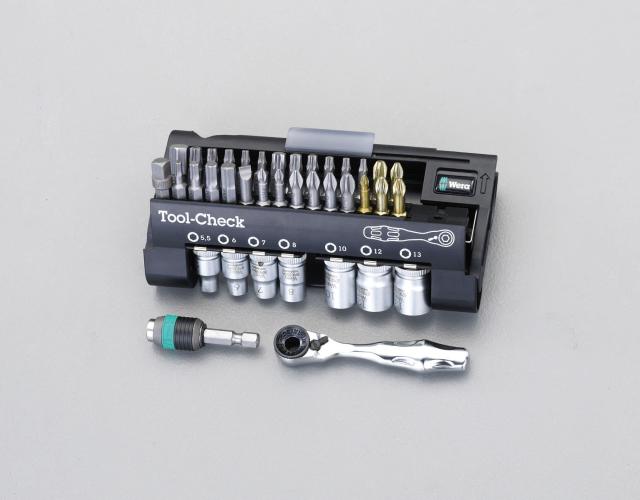 エスコ ESCO + Hex Pozi Torx Socket セット ラチェット H付 EA562WB WO店の通販は 22,549円