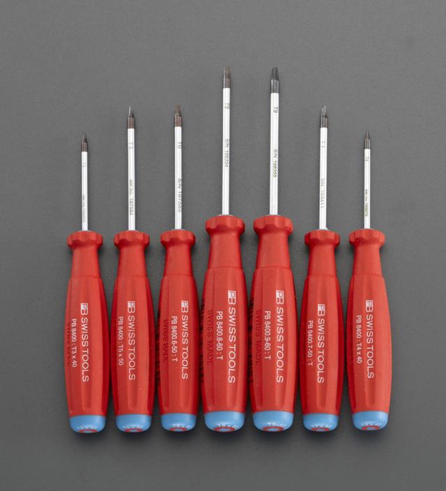 エスコ ESCO T3-T9/7本組 Torx ドライバー EA573MF WO店の通販は