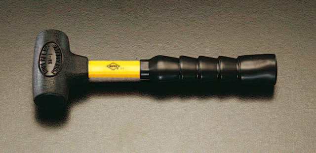 エスコ ESCO 1.35kg/353mm 無反動ハンマー(ソフトフェイス) EA575BB-3 WO店の通販は