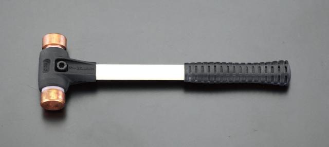 エスコ ESCO 680g/30mm 銅ハンマー(ハード) EA575HB-1 WO店