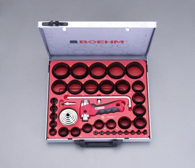 エスコ ESCO 2-60mm 革ポンチキット(34個+420mmカッター付) EA576F-60 WO店