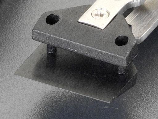 エスコ ESCO 130mm WAFERピンセット(ステンレス製 ESD) EA595AR-52 WO店