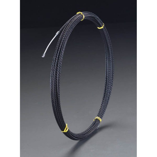 エスコ ESCO 5.7mm x15m フィッシュテープ(ポリエステル製) EA597BH-1 WO店