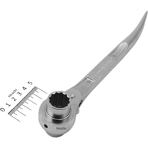 エスコ ESCO 17x19mm ラチェットレンチ(ステンレス製/ショート) EA602AJ-106 WO店