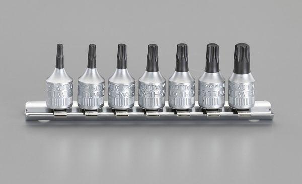 エスコ ESCO 1/4"sq [Torx]ビットソケットセット EA611BD WO店