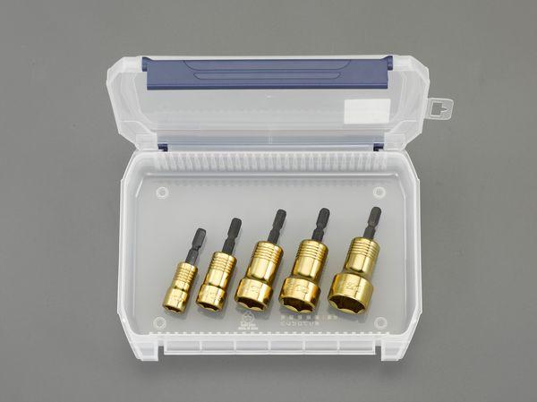 エスコ ESCO 電ドルソケットセット(ショート) EA612AV-50 WO店