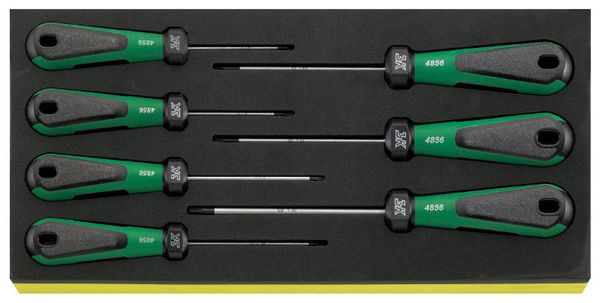 エスコ ESCO 7本組 Torx ドライバーセット(イジリ止付) EA612TA-35 WO店