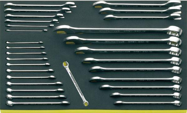 エスコ:18本組 片目片口スパナセット 型式:EA612VB-1 EA614H-5.5A｜5.5mm片目片口スパナのページ -