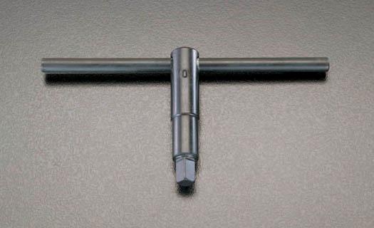 エスコ ESCO 12mm 四角チャックキーT型ハンドル EA613AP-12 WO店 6,318円