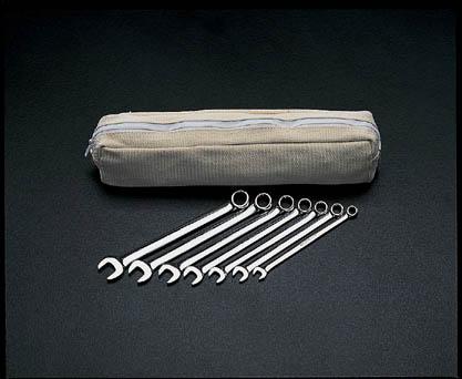 エスコ ESCO 9本組 片目片口スパナ(インチサイズ) EA614CD WO店の通販は 8,418円