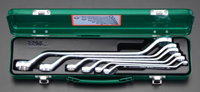 エスコ ESCO 6本組 メガネレンチ EA616CA-60 WO店の通販は 10,780円