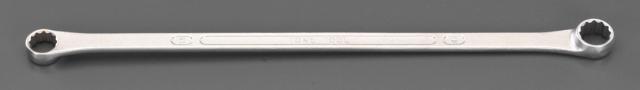 エスコ ESCO 27x30mm メガネレンチ(ストレート型 超ロングサイズ) EA616CE-10 WO店 6,282円