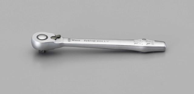 エスコ ESCO 1/4"sq ラチェットハンドル EA617AG-102 WO店