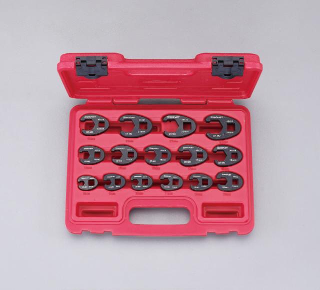 エスコ ESCO 3/8"sq 1/2"sq クロウフットレンチセット EA617JP-1 WO店 7,831円