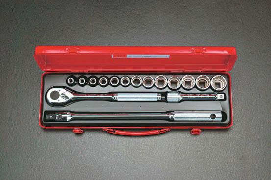 エスコ ESCO 1/2"sq ソケットレンチセット EA618C-5 WO店
