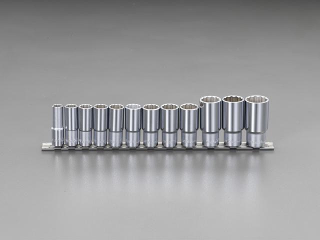 エスコ ESCO 3/8"sq ディープソケットセット EA618JF-2 WO店の通販は