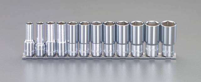 エスコ ESCO 3/8"sq ディープソケットセット EA618JL WO店