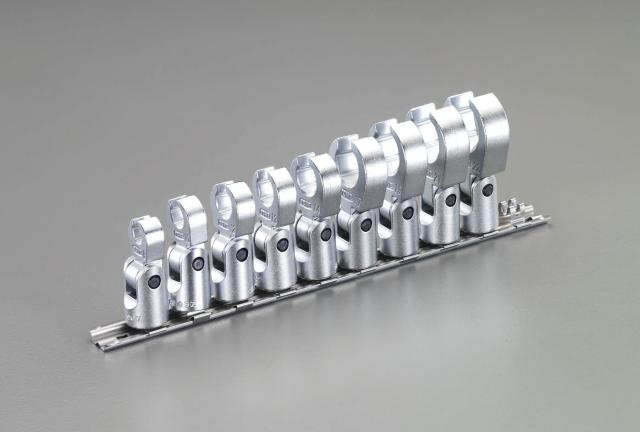 エスコ ESCO 3/8"sq クロウフットレンチセット EA618JS WO店