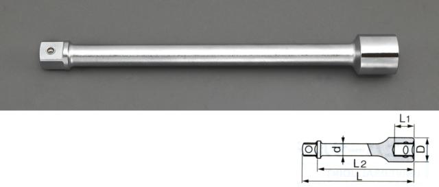 エスコ ESCO 1"sqx400mm エクステンションバー EA618MD-400 WO店の通販は 7,737円
