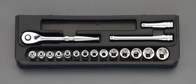 トップ工業 サーフェイスソケットレンチセット(差込角9.5mm トップ工業 サーフェイスソケットレンチセット(差込角9.5mm