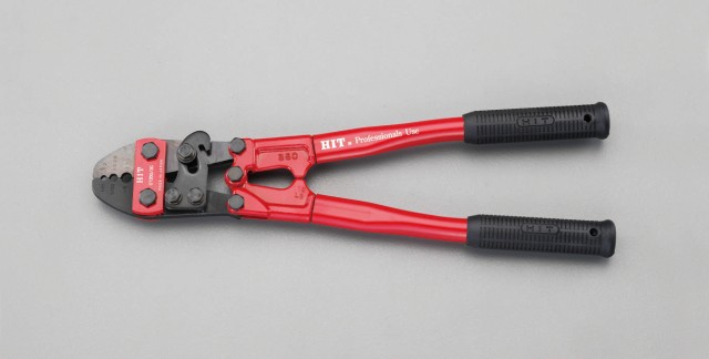 エスコ ESCO 1.5-3.5mm ロープスリーブ圧着工具 EA628S-135 WO店の通販は