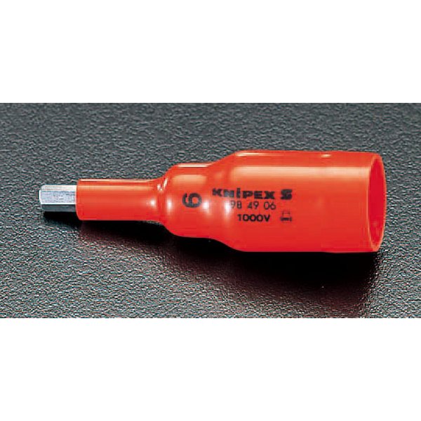 エスコ ESCO 1/2"sqx 6mm Hex 絶縁ビットソケット EA640LG-6 WO店