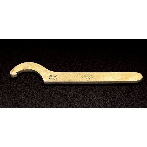 エスコ ESCO 45- 50mm フックレンチ(ノンスパーキング) EA642KU-50 WO店の通販は 28,188円