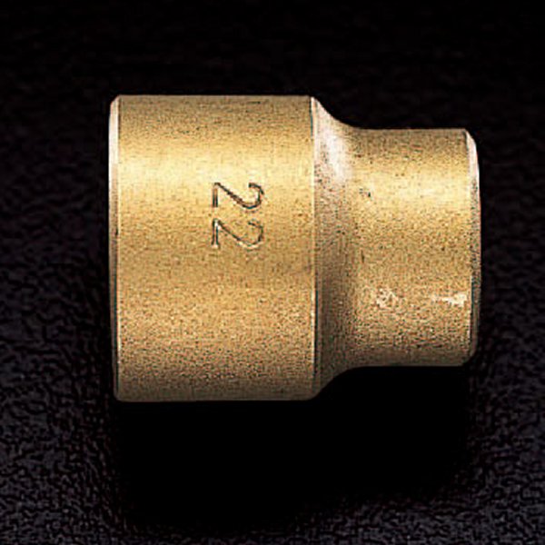 エスコ ESCO 1/2"sqx19粍 ソケット(ノンスパーキング) EA642LM-19 WO店