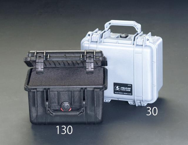 エスコ ESCO 251x178x155mm/内寸 万能防水ケース(黒) EA657-130 WO店