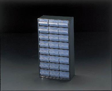 エスコ ESCO 307x150x555mm/3列 8段 パーツキャビネツト EA661BA-2 WO店