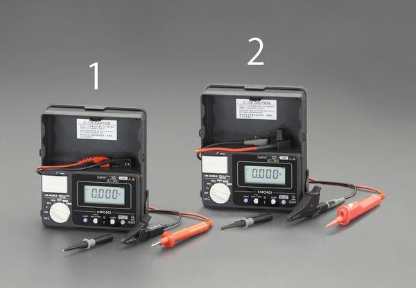 エスコ ESCO 絶縁抵抗計(太陽光発電システム用) EA709BK-2 WO店